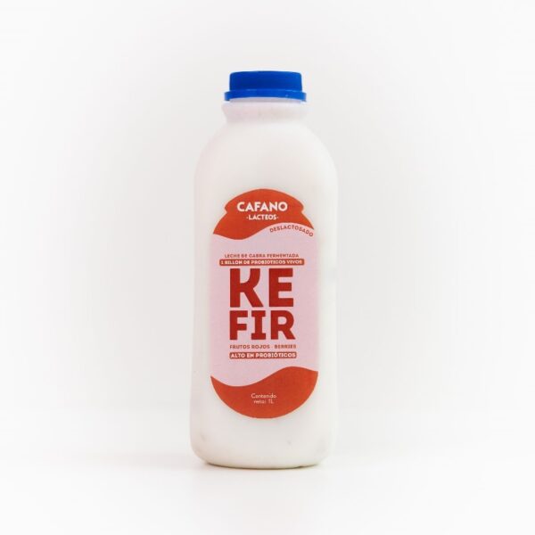 Red berry goat kefir