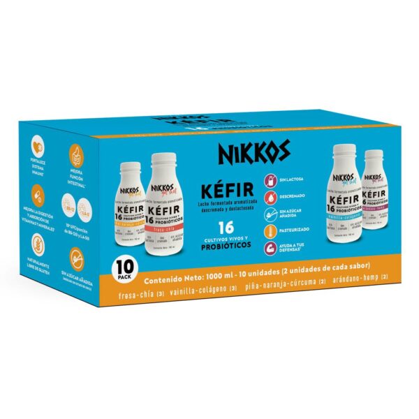 10 Units 100 mL Nikkos Kefir