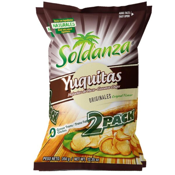 2 Units / 350 g Soldanza Cassava Chips