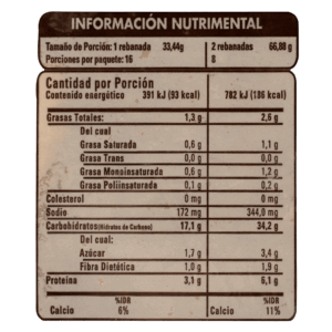 2 Units / 535 g Bimbo Artisan Bread