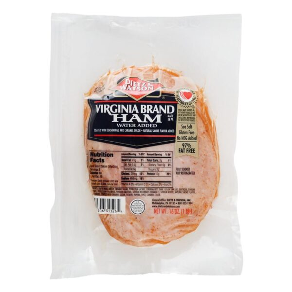 454 g Dietz & Watson Sliced Virginia Ham