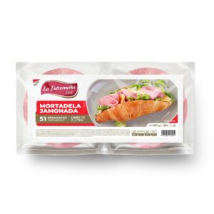 800 g La Extremeña Mortadella with Ham