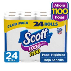 Scott Toilet Paper 24 Units / 1 100 Sheets (Pricesmart)