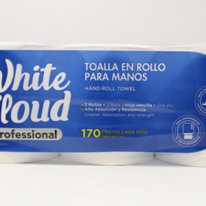 White Cloud Paper Towel 3 Units / 170 m (Pricesmart)