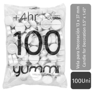Yummi Unscented Tealights 100 Units (Pricesmart)