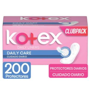 Kotex Daily Pantyliners 200 Units (Pricesmart)