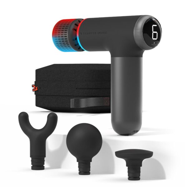 Sharper Image Compact Hot and Cold Percussion Massager with 6 Speeds (Pricesmart)