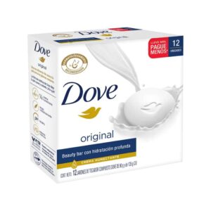 Dove Bath Soap Bar with Moisturizing Cream 12 Units (Pricesmart)