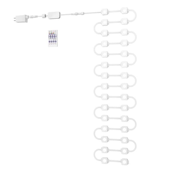 Aura LED Outdoor LED Light 20.70 cm x 25.81 cm x 7.89 cm / 8.15" x 10.16" x 3.11" (Pricesmart)