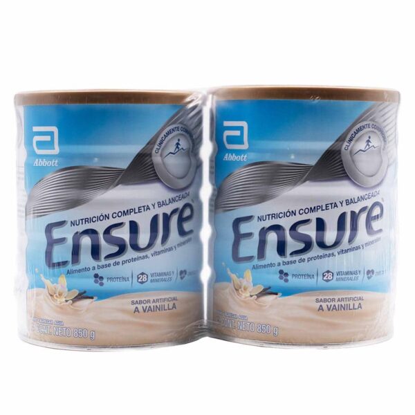 Ensure Vanilla Nutritional Supplement in Powder 2 Units / 850 g (Pricesmart)