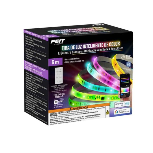 Feit Electric Smart LED Strip Light 6.01 m / 20' (Pricesmart)