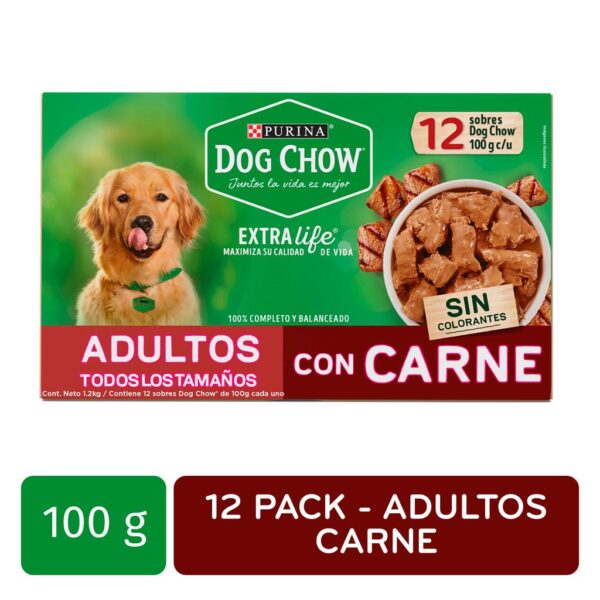 Dog Chow Wet Food 12 Units / 100 g Dog Chow (PriceSmart)