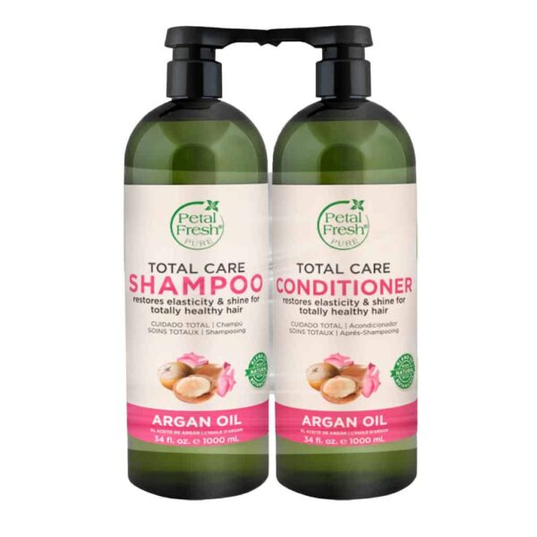 Petal Fresh Total Care Shampoo and Conditioner with Organic Argan Oil (Pricesmart)