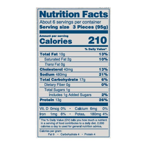 626g Perdue GF Organic Breaded Chicken Breast Tenders
