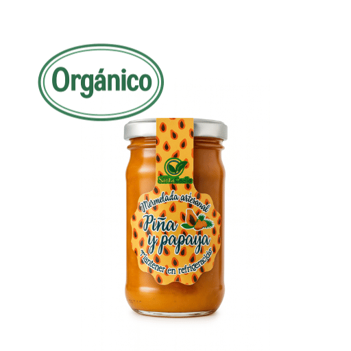 250ml Organic Artisanal Pineapple and Papaya Jam
