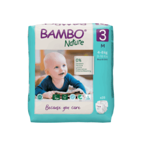 Bambo Nature Baby Diaper Size 3 (4-8 kg) (Walcas)