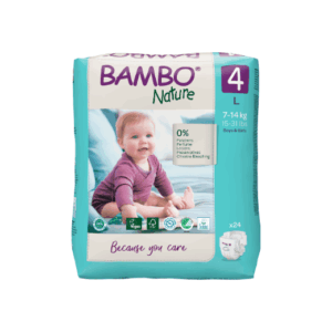 Bambo Nature Baby Diaper Size 4 (7-14 kg) (Walcas)