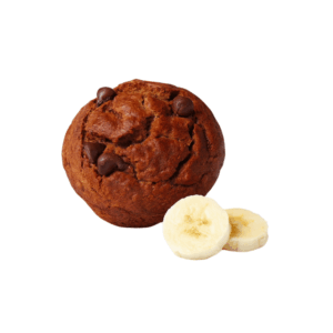 Gluten Free Banana Chocolate Chip Muffin (Pan Y Amor)