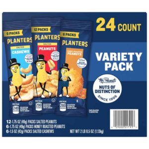Planters Nuts Variety Pack 24 Units (Pricesmart)