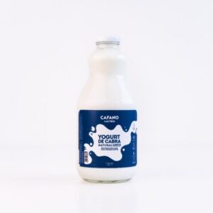 1L Natural Drinkable Raw Goat Yogurt in Glass Container (CAFANO)