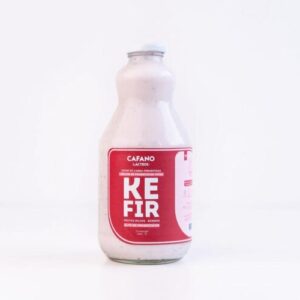 1L Red Fruits Raw Goat Kefir in Glass Container (CAFANO)