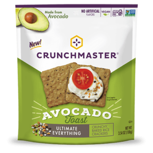 113g Crunchmaster GF Everything Avocado Crackers (SQF)