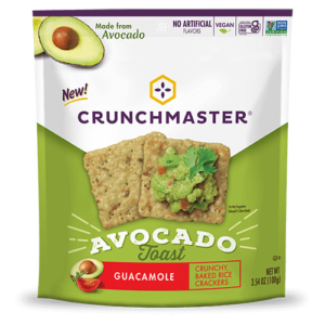 113g Crunchmaster GF Guacamole Avocado Crackers (SQF)