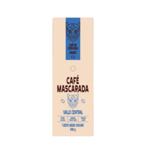 340g Café Mascarada Los Santos Medium Dark Ground Coffee (Excelon)