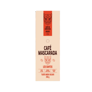 340g Café Mascarada Los Santos Medium Dark Ground Coffee (Excelon)