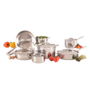 Member's Selection Stainless Steel Cookware Set 13 Pieces (Pricesmart)