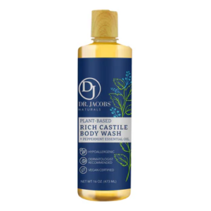 473ml Dr. Jacobs Naturals Peppermint Castile Body Wash & Shampoo