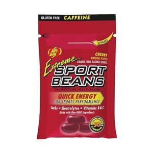28g Extreme Sport Beans Energizing Jelly Beans Cherry Flavor (Excelon)