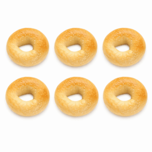 6 Sea Salt Bagels (Pan Y Amor)