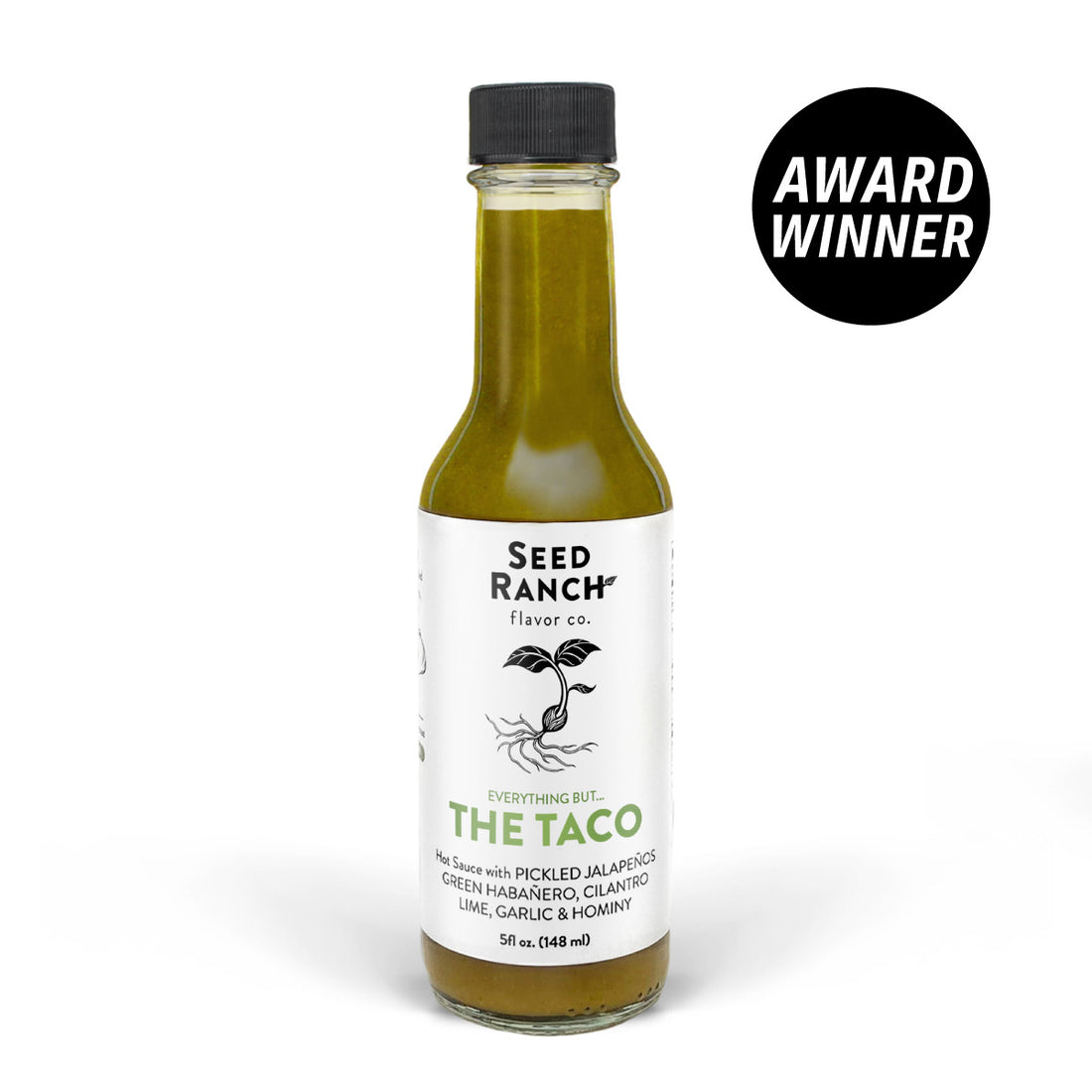 148g Seed Ranch Everything But The Taco Hot Sauce (Excelon) 148g Seed Ranch Everything But The Taco Hot Sauce (Excelon)