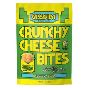 42g GF Cassavida Rosemary & Garlic Crunchy Cheese Bites (Jambo Trading)