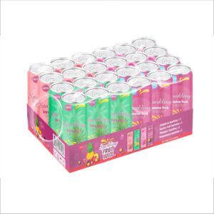 250ml SIPPZZ Assorted Flavor Sparkling Juices 24 Units