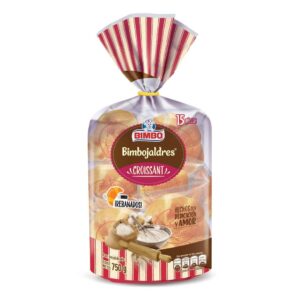50g Bimbo Sliced Croissants 15 Units