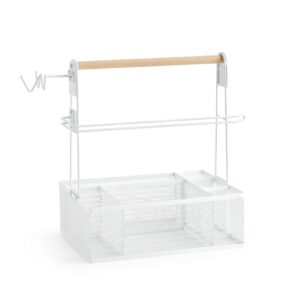 BAUM Serving Caddy with Wooden Handle