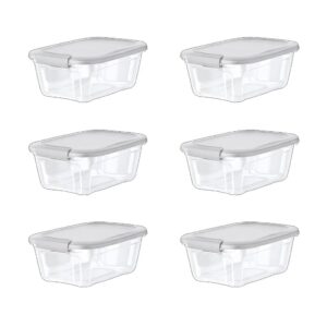 Bella Storage Solution Storage Box with Lid 6 Units