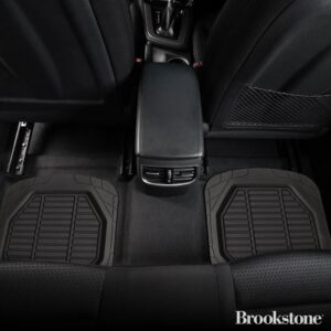 Brookstone 4Piece Antislip and AntiSpill Car Mat Set