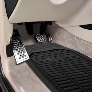 Brookstone 4Piece Antislip and AntiSpill Car Mat Set