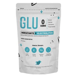 Glu Hydrating Drink Powder with Electrolytes Mixed Berry Flavor 20 Units