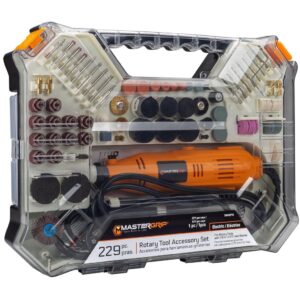 Mastergrip 229Piece Rotary Tool Set