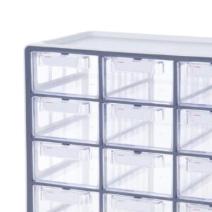 Sysmas Multifunctional Organizer with 12 Transparent Drawers