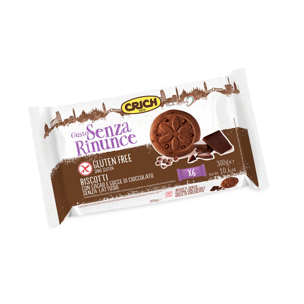 300g Crich Gluten-Free and Lactose-Free Chocolate Cookie (Alpiste) 300g Crich Gluten-Free and Lactose-Free Chocolate Cookie (Alpiste)