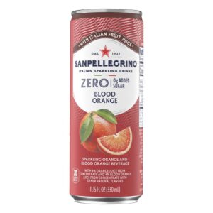 330ml Sanpellegrino Zero Blood Orange Sparkling Fruit Beverage (Alpiste)