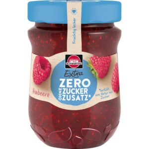 280g Schwartau Extra Zero Raspberry Jam (Alpiste)