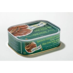 368g Realmar Anchovy Fillets in Sunflower Oil (Alpiste)