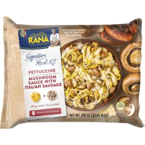 107kg Rana Fettucine Mushroom Sauce with Italian Sausage
