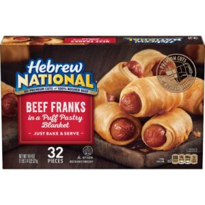 164g Hebrew National Pigs in Blankets 32 Units